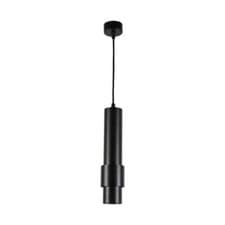 Image of Black or Gold Sleek Cylinder Pendant Downlight GU10