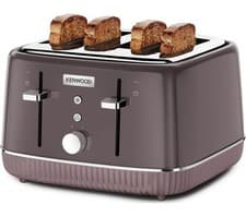 Image of Kenwood TFP10.A0PU 4 Slice Toaster Elegancy Collection 1800w Mulberry Purple