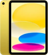 Image of Apple MQ6V3B/A iPad 256GB 2022 10th Gen Wi-Fi & Cellular 10.9'' - Yellow B