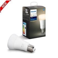 Image of Philips Hue Warm White Smart LED E27 Screw Cap Bluetooth Bulb Google & Alexa