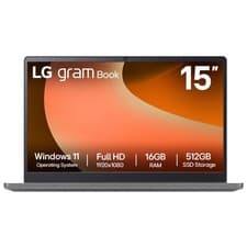 Image of LG Gram Book Copilot Laptop Intel i5-1334U 16GB RAM 512GB SSD 15.6" Win 11 Home