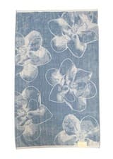 Image of Ted Baker Magnolia Light Blue Bath Sheet Towel 90 X 150CM