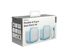 Image of Uni-com Portable And Plug-in Door Chime Set Multi Colour (White)