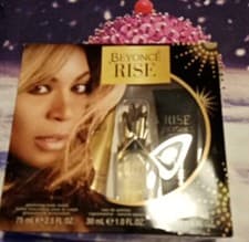 Image of Beyonce Rise 30ml Perfume Shower Gel 75ml Body Lotion 75ml Gift Set