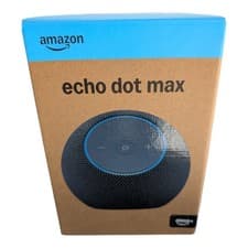 Image of Amazon Echo Dot Max (newest gen) Bluetooth speaker Graphite - New & Boxed