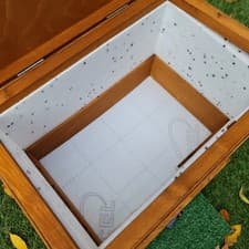 Image of Small Outdoor Tortoise House Fully Assembled