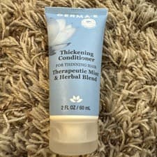 Image of Derma E Thickening Therapeutic Conditioner Travel Mini Deluxe Size 2oz 60ml NEW
