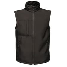 Image of Regatta TRA848 Softshell Bodywarmer Black Large