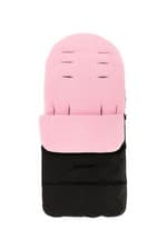 Image of Footmuff Cosy Toes Fleece Lined Universal Fit for Prams Buggies & Strollers Pink