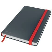 Image of Leitz Cosy Notebook Soft Touch Ruled with Hardcover Velvet Grey 44810089