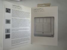 Image of LightwaveRF Master Wall Switch White New In Box