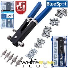 Image of BlueSpot Nut Riveter Kit 86pc M3-M8 Storage Case Threaded Rivnut Insert Tool Set