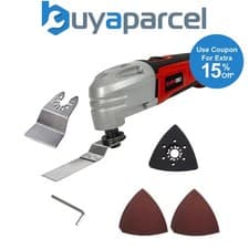 Image of Olympia Tools 240v 300w Multi-Tool Cutting Sanding Tool + Accessories OLPMT300