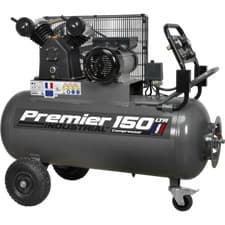 Image of Sealey SAC3153B Air Compressor 150 Litre 240v