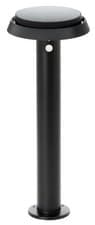 Image of Outdoor Light Black True Solar Bollard 500mm CCT PIR IP65 6w 340lm Integral