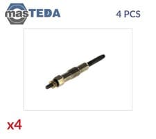 Image of 0 250 202 002 ENGINE GLOW PLUGS BOSCH 4PCS FOR FIAT DUCATO,CROMA 1.9L,2.8L