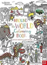 Image of British Museum: Around the World Colouring Book by Not Available (Paperback,...