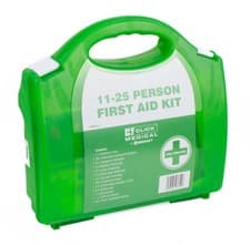 Image of CLICK MEDICAL 11-26 PERSON HSA IRISH FIRST AID KIT GREEN
