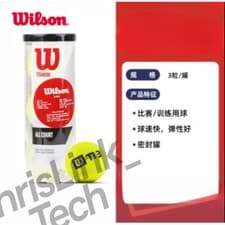 Image of Wilson Tour Premier All Court Tennis Ball (1 can)