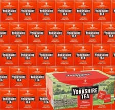 Image of Yorkshire Tea Original Individually Wrapped Tagged Enveloped Tea Bags | One Cup