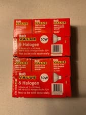 Image of 12 x Halogen MR16 Spotlight Bulbs GU5.3 12V 2 Pin 50w