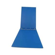 Image of Esselte 4 D-Ring Binder 25mm Polypropylene Landscape A3 Blue 68735