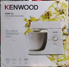 Image of Kenwood Chef XL KVL4100W Stand Mixer 6.7L 1200W Food Mixer White NEW