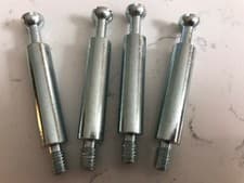 Image of Mothercare Appleby Cot Bed Fixings Cotbed Toddler Bed x4