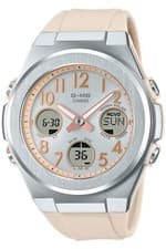 Image of CASIO Baby-G MSG-W610FE-4AJF G-MS Radio Solar Woman's Pink Wrist Watch Resin NEW