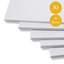 Image of Cathedral Products A1 White 5mm Foamboard – Pack of 10