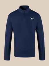 Image of Castore Black Iris 1/4 Zip (Size L) Men's QZ Top - New