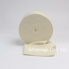 Image of Elasticated Tubular Support & Compression Bandage. White / Cream Sterogrip.