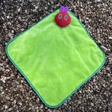 Image of The Very Hungry Caterpillar Comforter Blanket Soft Plush Toy Blankie Eric Carle