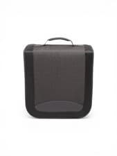 Image of Amazon Basics Polyester CD/DVD Portable Storage Binder, 400-Capacity, Black