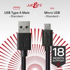 Image of Extra Long Micro USB Cable USB to Micro-B 0.5m 1m 2m 3m 4m 5m Fast Charger Lead