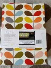 Image of ORLA KIELY Flower Blossom Print SINGLE DUVET COVER BNIB