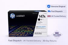 Image of HP 147A W1470A Genuine Original Black Toner Cartridge LaserJet
