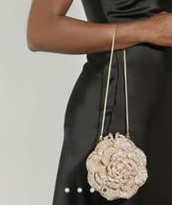 Image of dune bag clutch diamante rose inspired