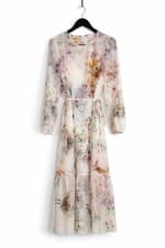 Image of TED BAKER KALLY MIDI Dress - Size 2 UK10 - Floral - New With Tag’s -Women’s