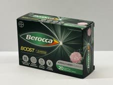 Image of Berocca Boost Energy Vitamin Tablets 20 | Acerola Cherry Flavour