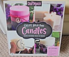 Image of Beginners Candle Making Kit Hinkler Craftmaker Create your Own Candles Soy Wax