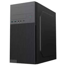 Image of CIT Mentor Micro ATX PC Case – Office & Business with USB-C Port & 80mm Fan