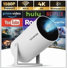 Image of HY300 PRO+ 2026 | 1080P Full HD WiFi Projector with Android 11.0 – 12000 Lumens