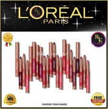 Image of L'OREAL Paris Infallible Very Matte Lip Crayon 1.3g - CHOOSE SHADE - NEW Sealed