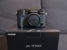 Image of Brand New- Fujifilm X-T50 Digital Mirrorless Camera Body - Black