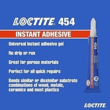 Image of LOCTITE 454 SUPER GLUE, INSTANT ADHESIVE UNIVERSAL GEL 20g