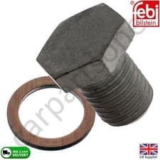 Image of Oil Drain Plug With Seal Ring 07119963151 07119963151S1 11137535106 - Febi