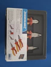 Image of Silverline VDE Expert Pliers Set 3pce Yellow Red BRAND NEW/SEALED