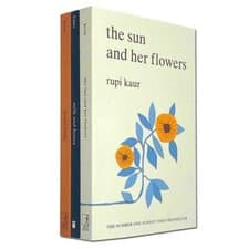Image of Rupi Kaur Collection 3 Books Set The sun and her Flowers Home Body Milk an honey