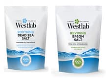 Image of Westlab Bath Salt Reviving Cleansing Smooth Skin 1kg Epson, Dead Sea